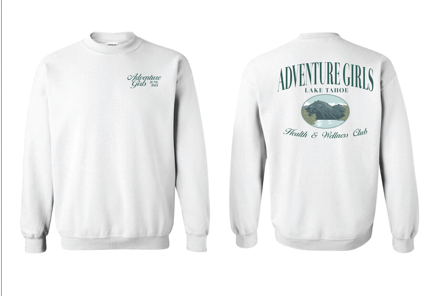 ADVENTURE GIRLS CREW - WHITE