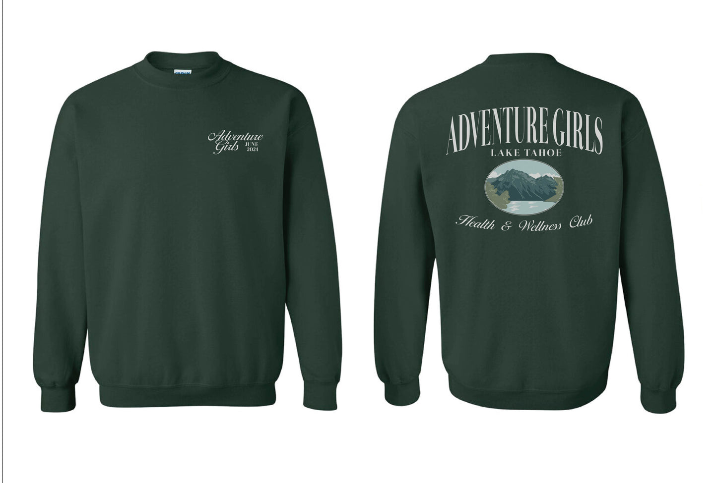 ADVENTURE GIRLS CREW - FOREST GREEN