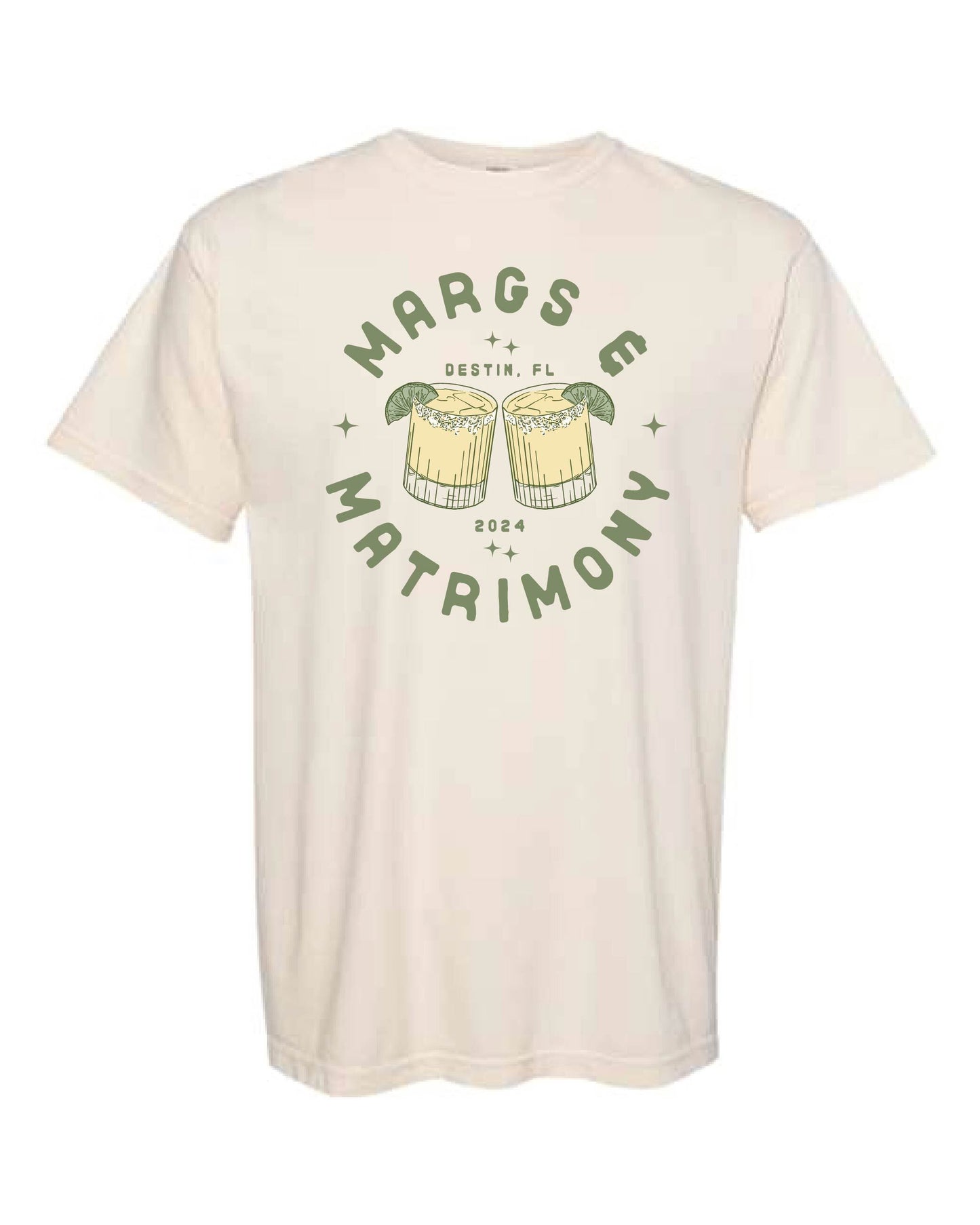 MARGS + MATRIMONY DESTIN TEE - IVORY