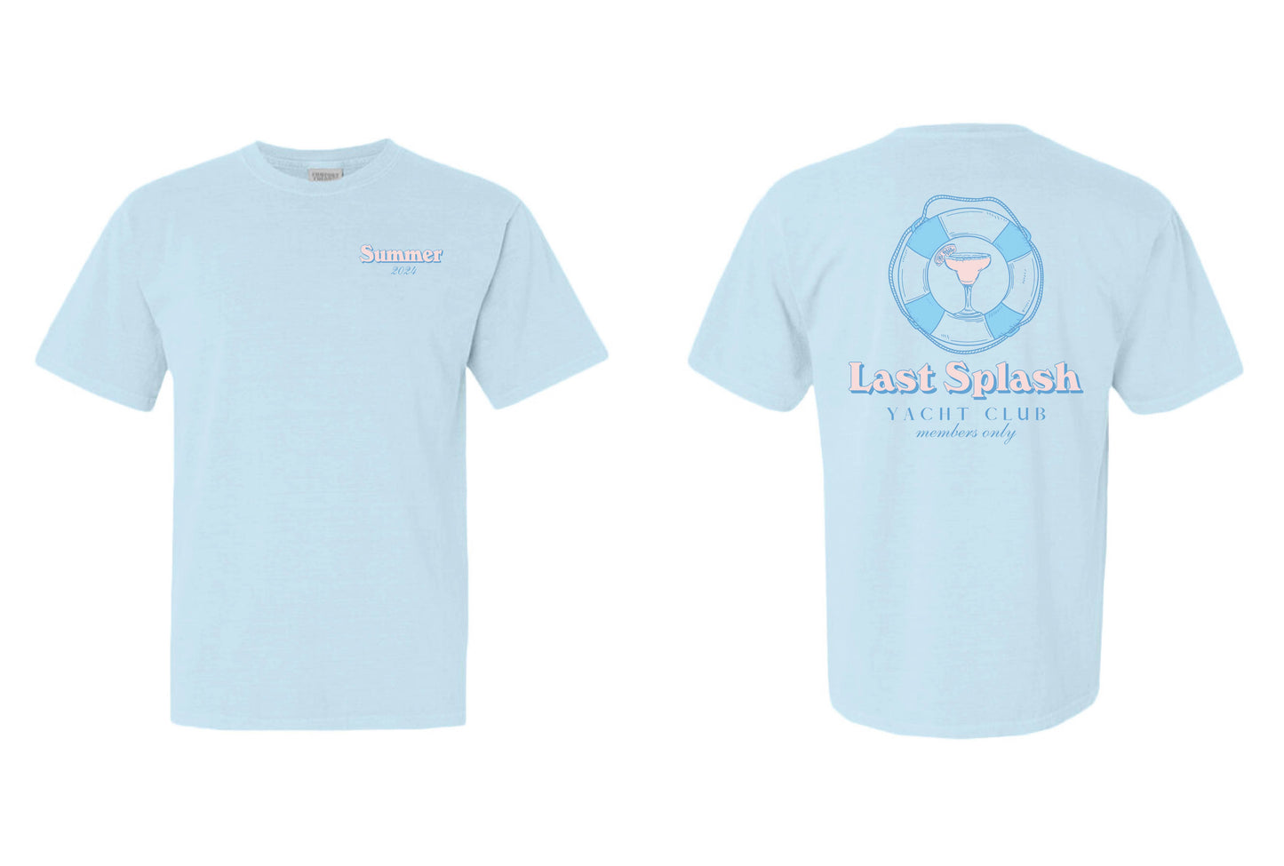 LAST SPLASH CHAMBRAY TEE