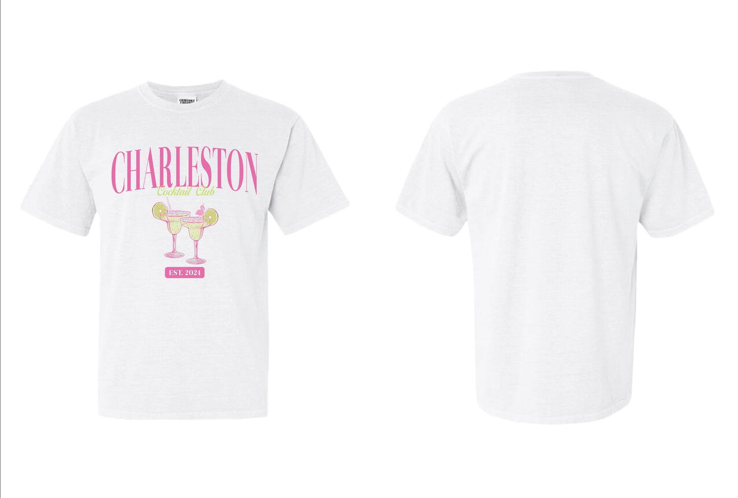 CHARLESTON FLAMINGO TEE