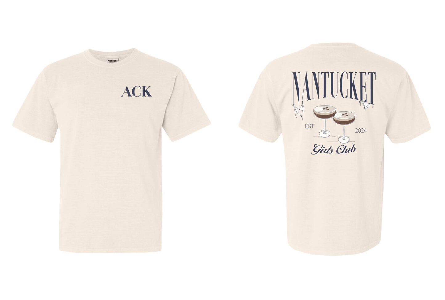 NANTUCKET GIRLS CLUB TEE (BRIDE)