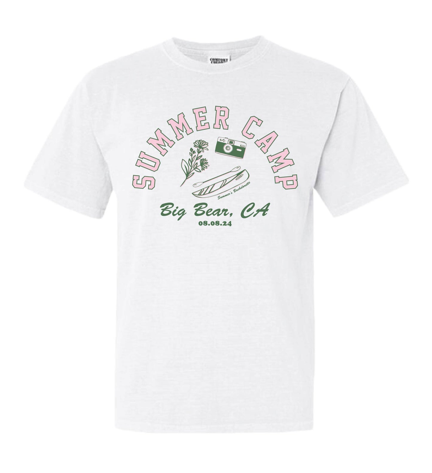 SUMMER CAMP TEE - White