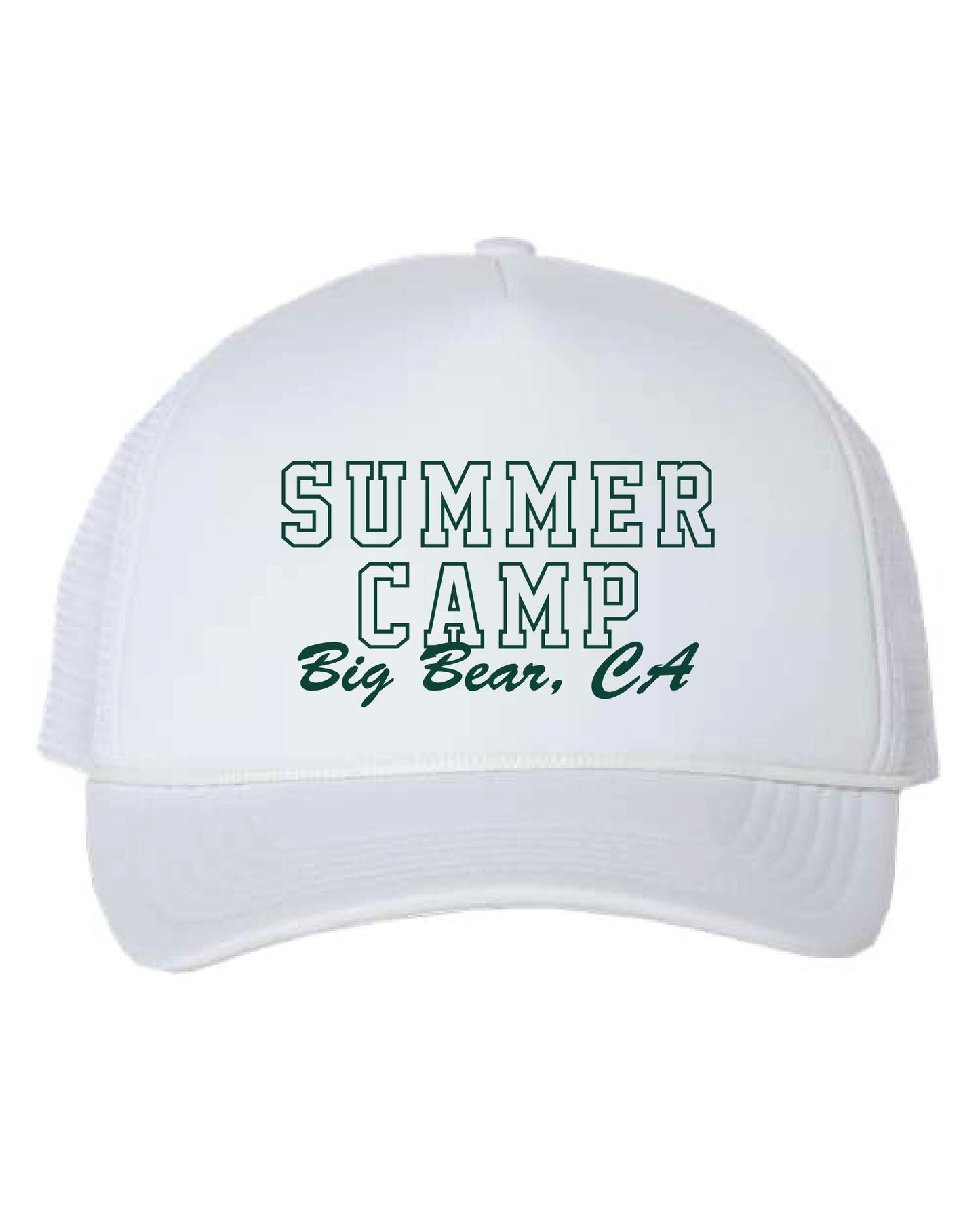SUMMER CAMP HAT - White/White