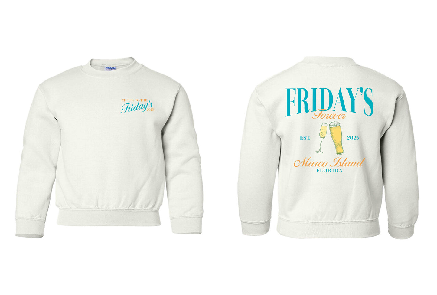 CHEERS TO THE FRIDAYS ORANGE CREW YOUTH