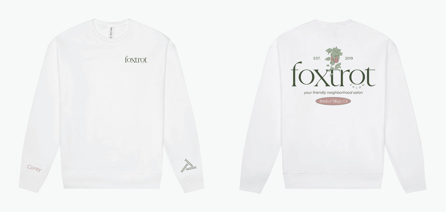 FOXTROT SALON CREW - WHITE