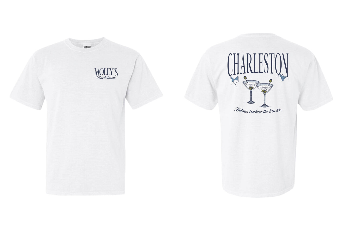 HOLMES IS WHERE THE HEART IS TEE