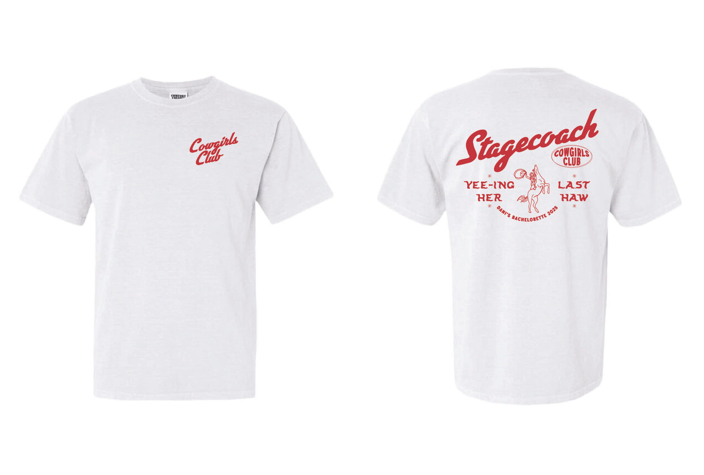 STAGECOACH COWGIRLS CLUB TEE