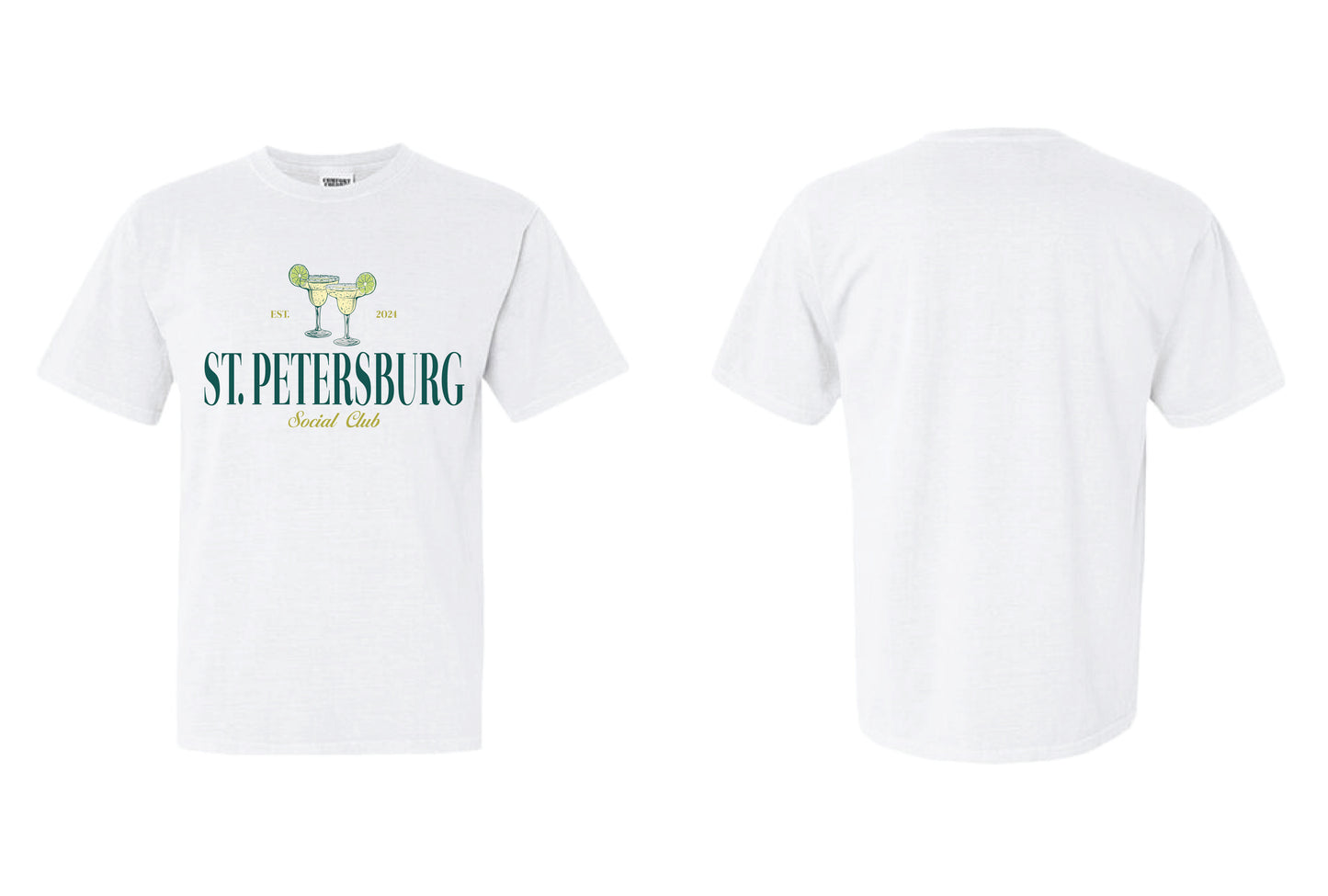 St. Petersburg White Tee