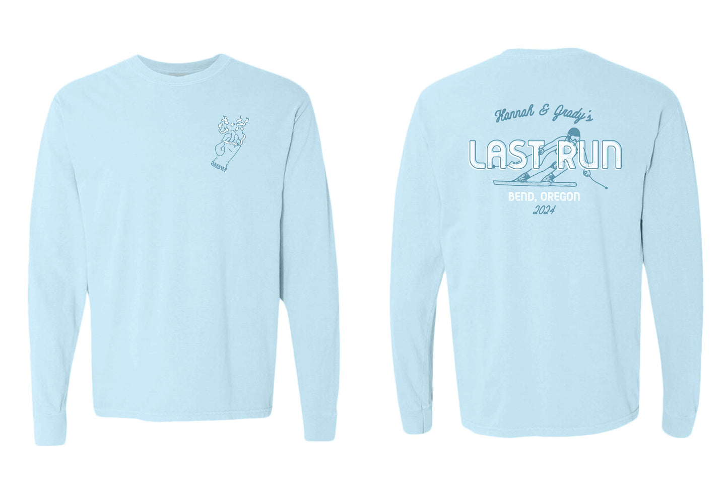 H+G Last Run Blue Long Sleeve