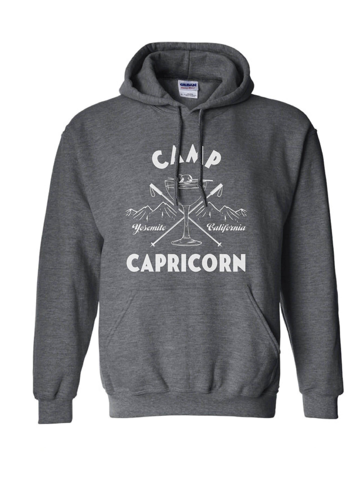 CAMP CAPRICORN HOODIE - Dark Heather