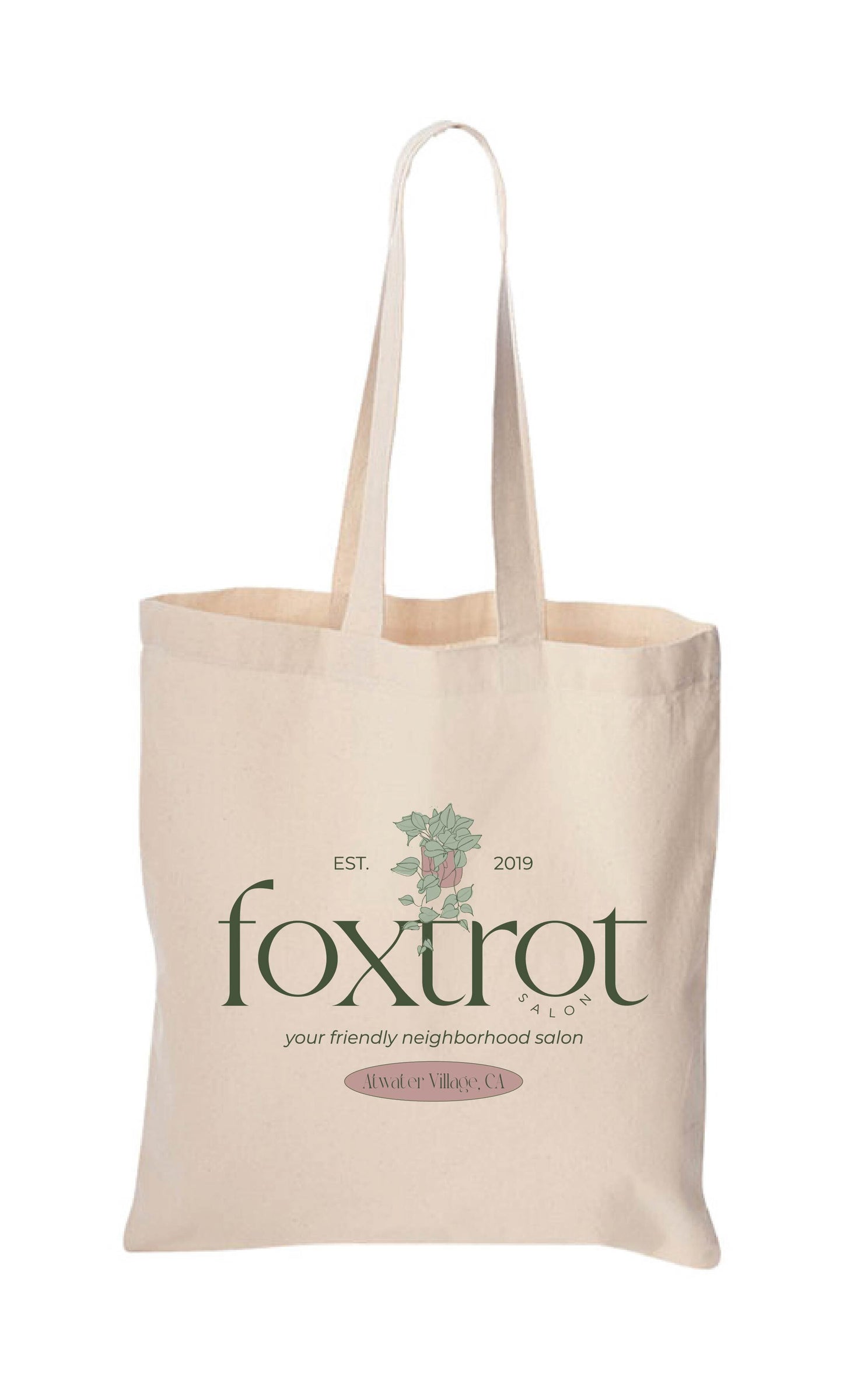 FOXTROT SALON TOTE - NATURAL