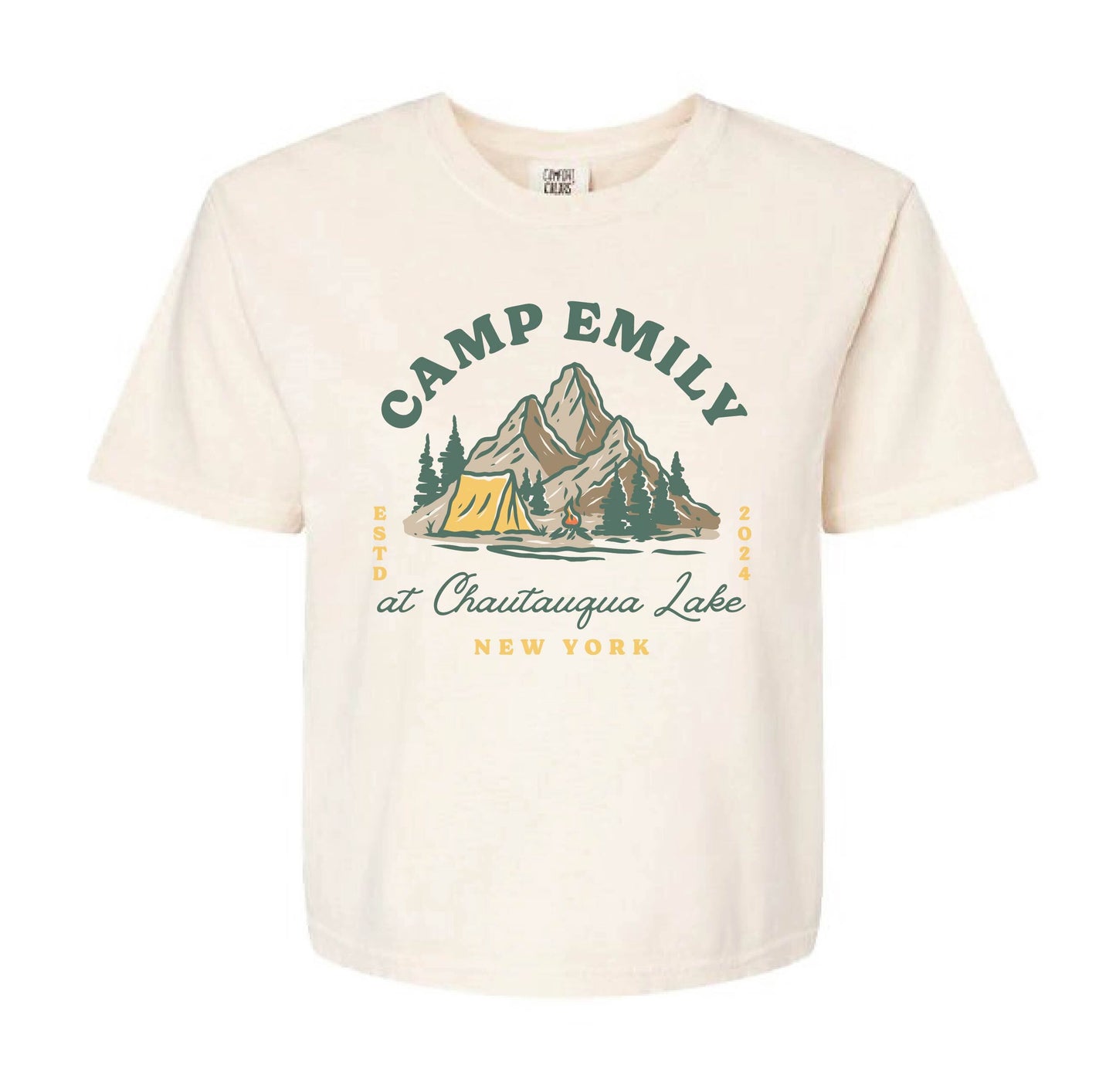 CAMP EMILY TEE - Ivory
