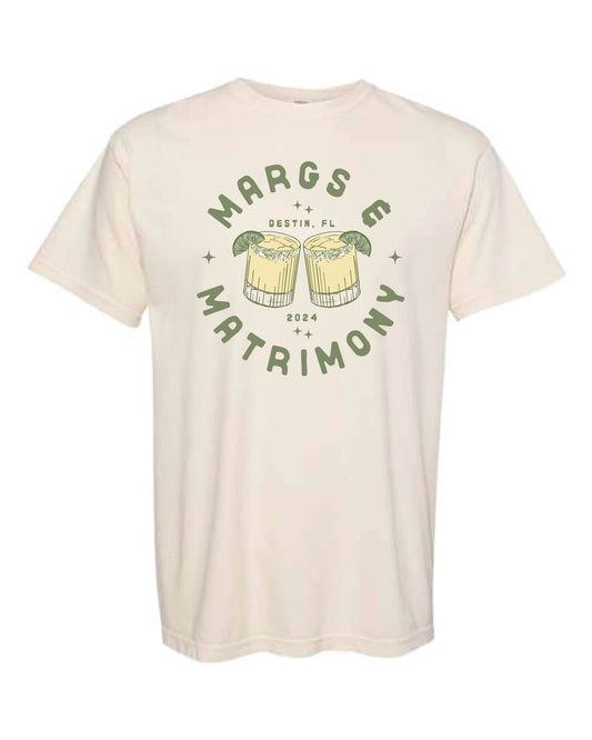 MARGS + MATRIMONY DESTIN TEE - IVORY