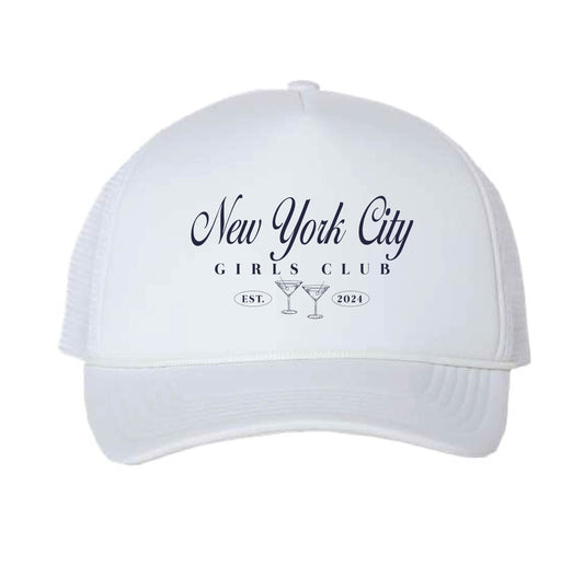 NYC HAT - White