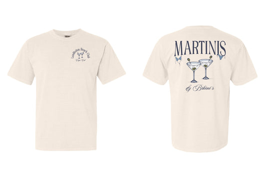 LUNDBOHM BEACH CLUB TEE - Ivory