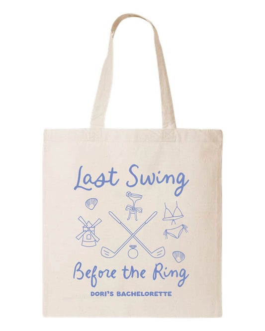 LAST SWING TOTE