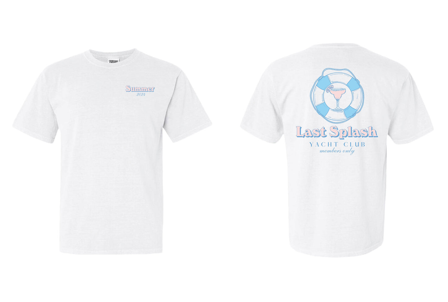 LAST SPLASH WHITE TEE
