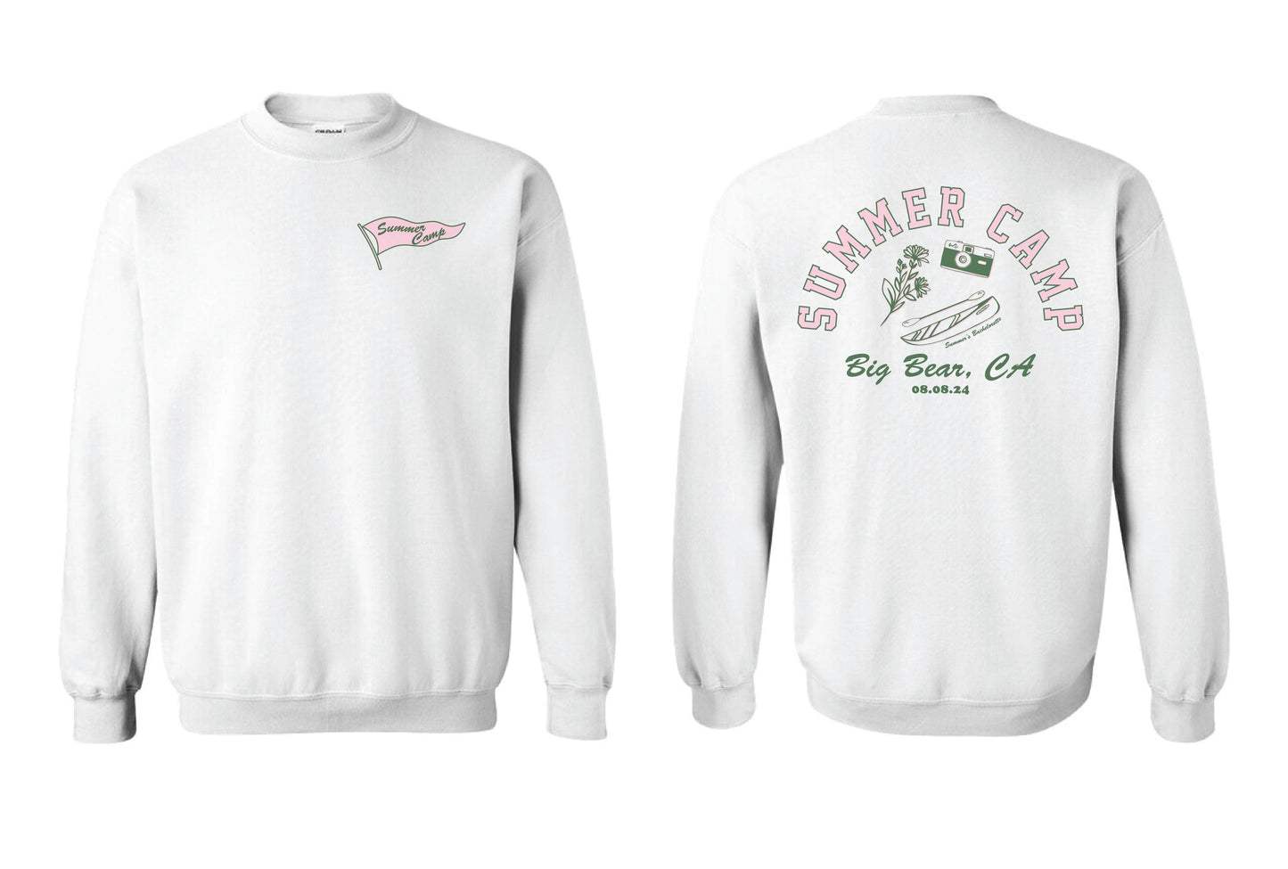 SUMMER CAMP CREW - White