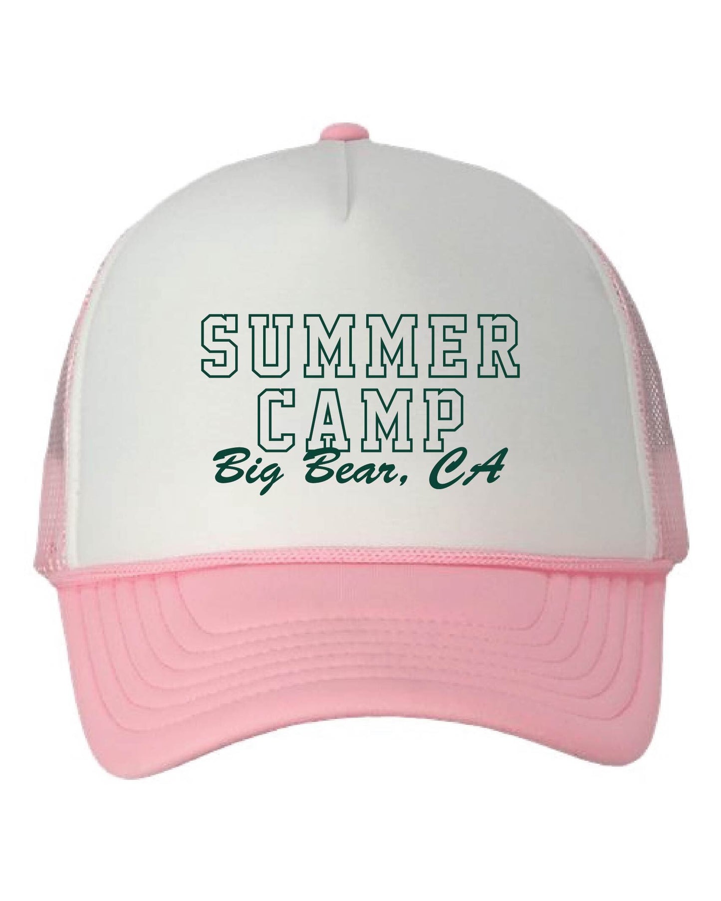 SUMMER CAMP HAT - White/Pink