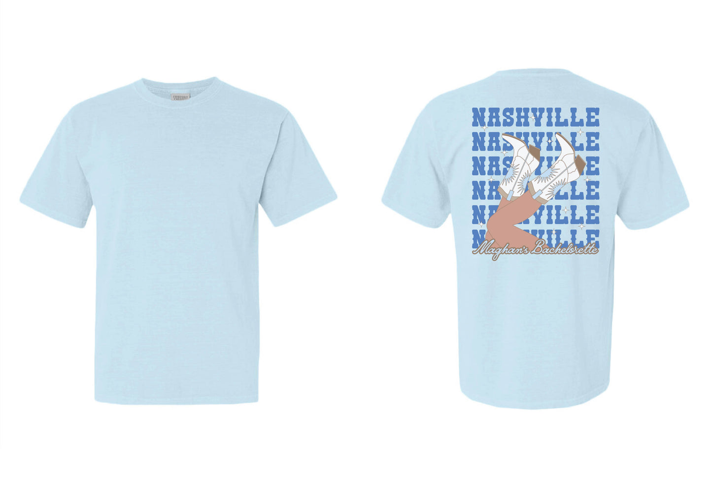 MAGHAN'S BACH TEE - Chambray