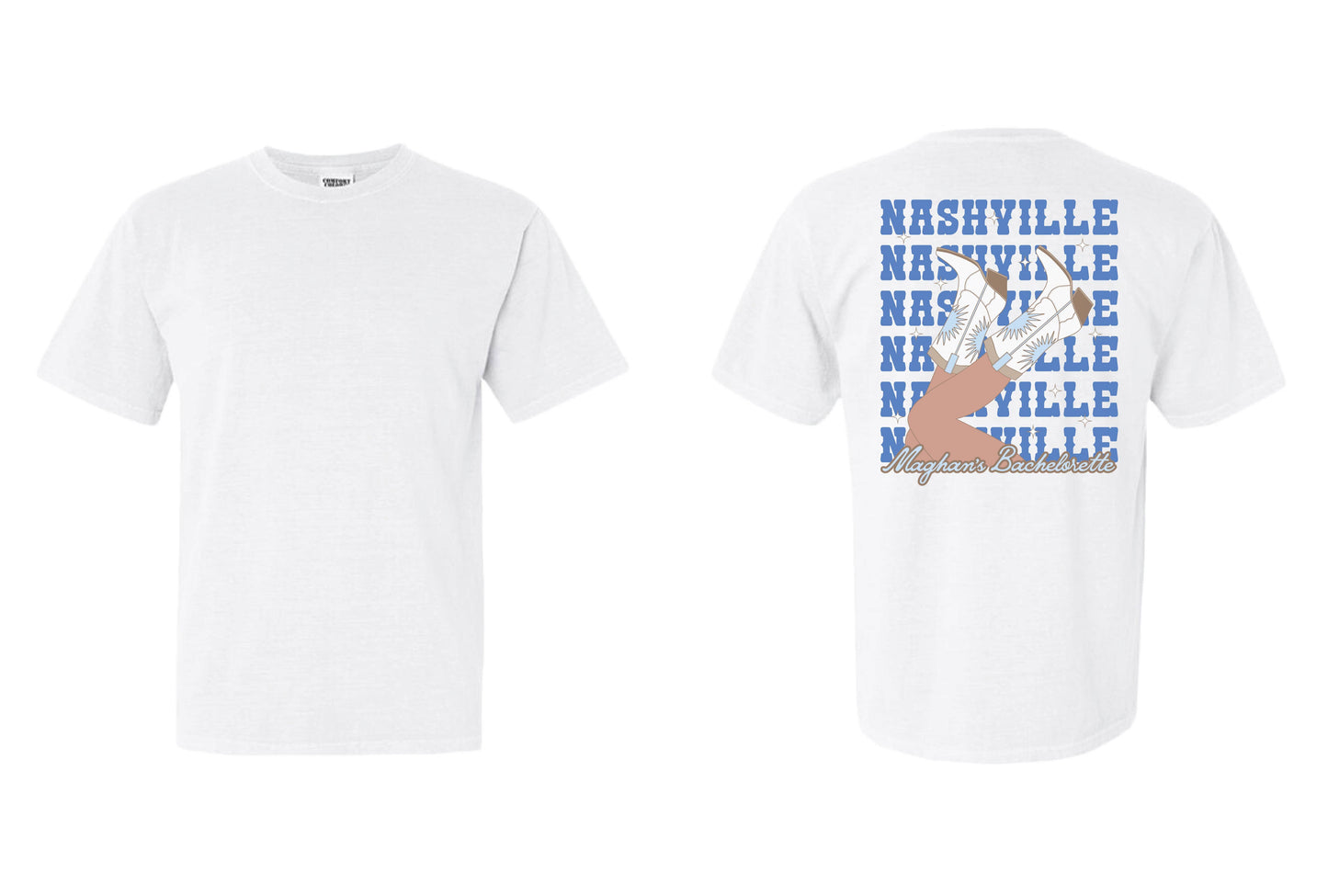 MAGHAN'S BACH TEE - White