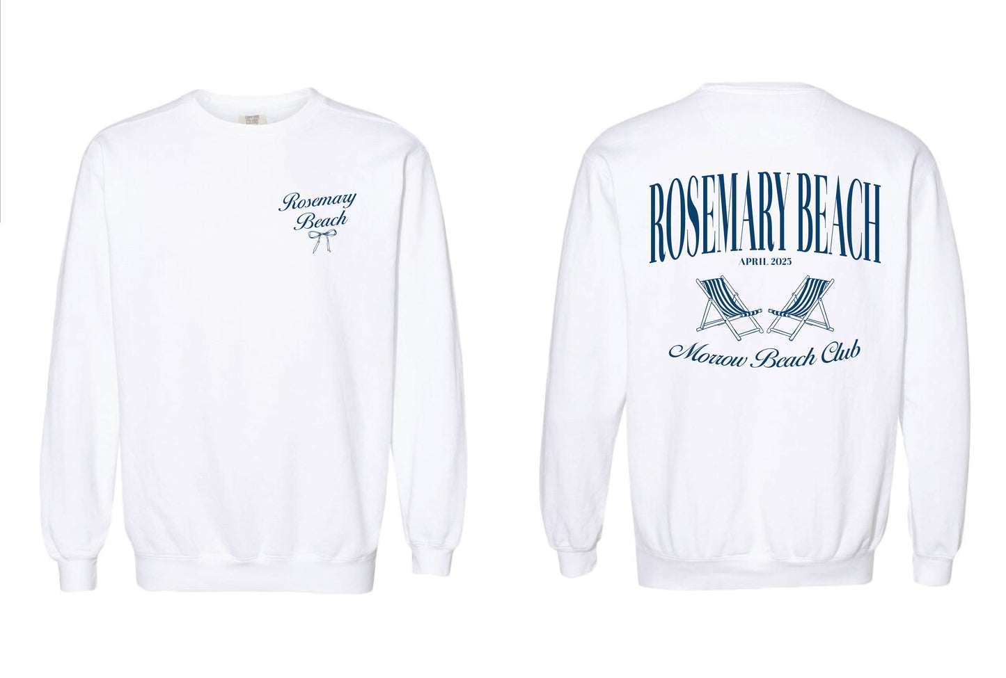 MORROW BEACH CREW - White