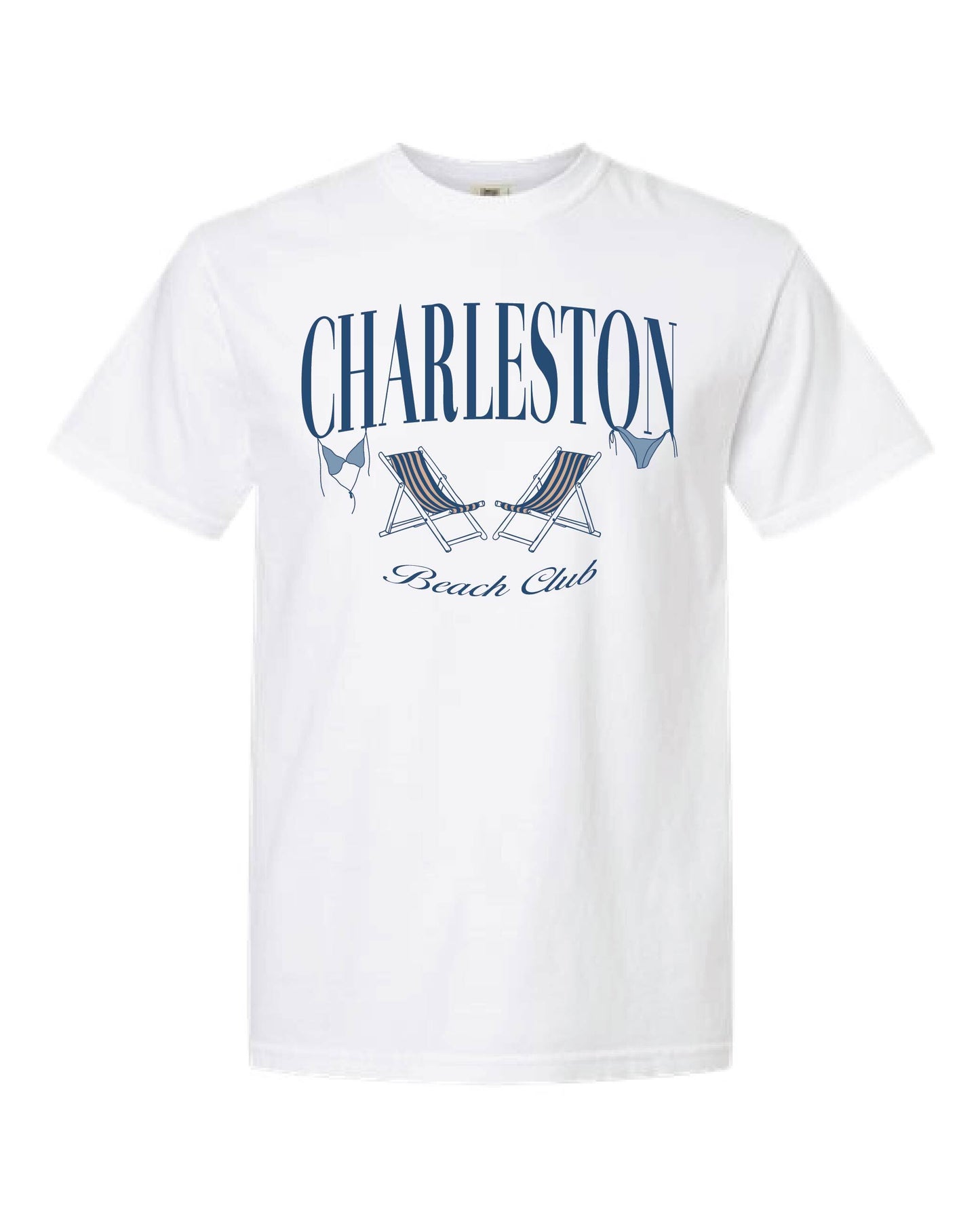 CHARLESTON BEACH CLUB TEE