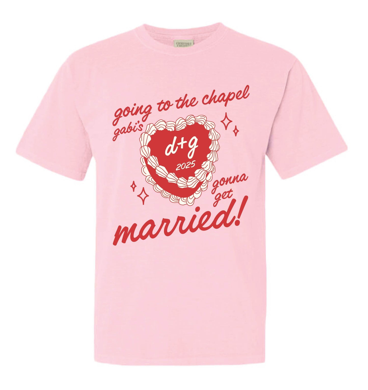 D+G GOING TO THE CHAPEL TEE