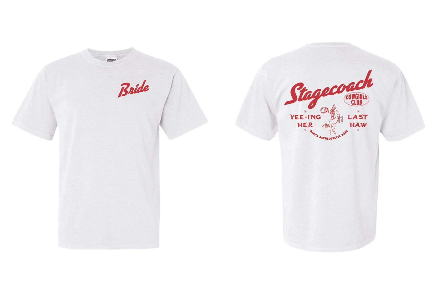 STAGECOACH BRIDE TEE