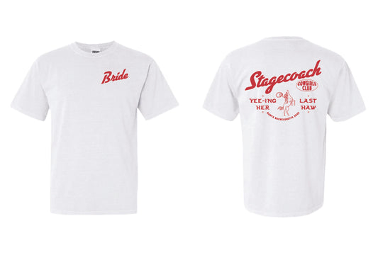 STAGECOACH BRIDE TEE
