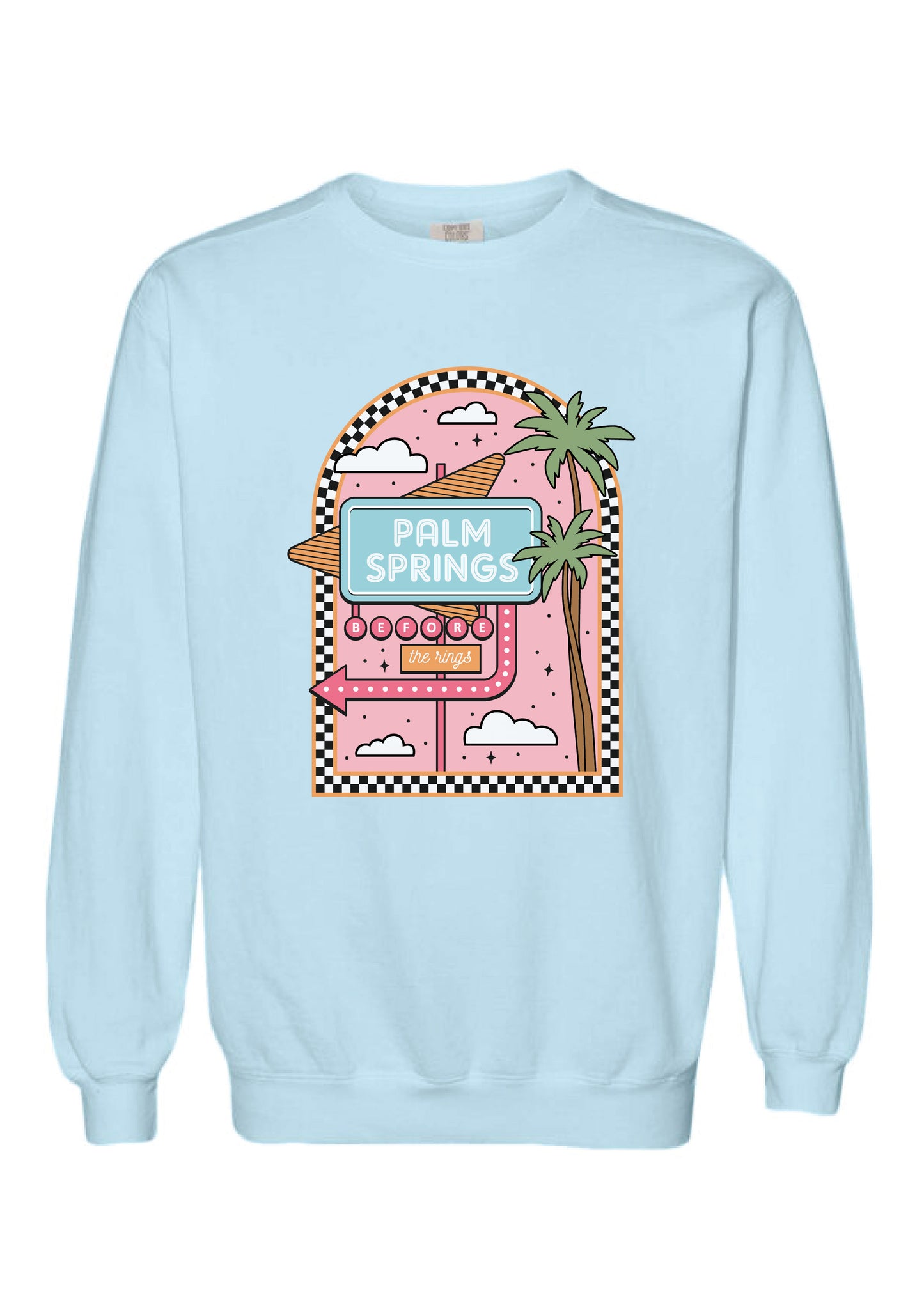 Palm Springs Chambray Crewneck