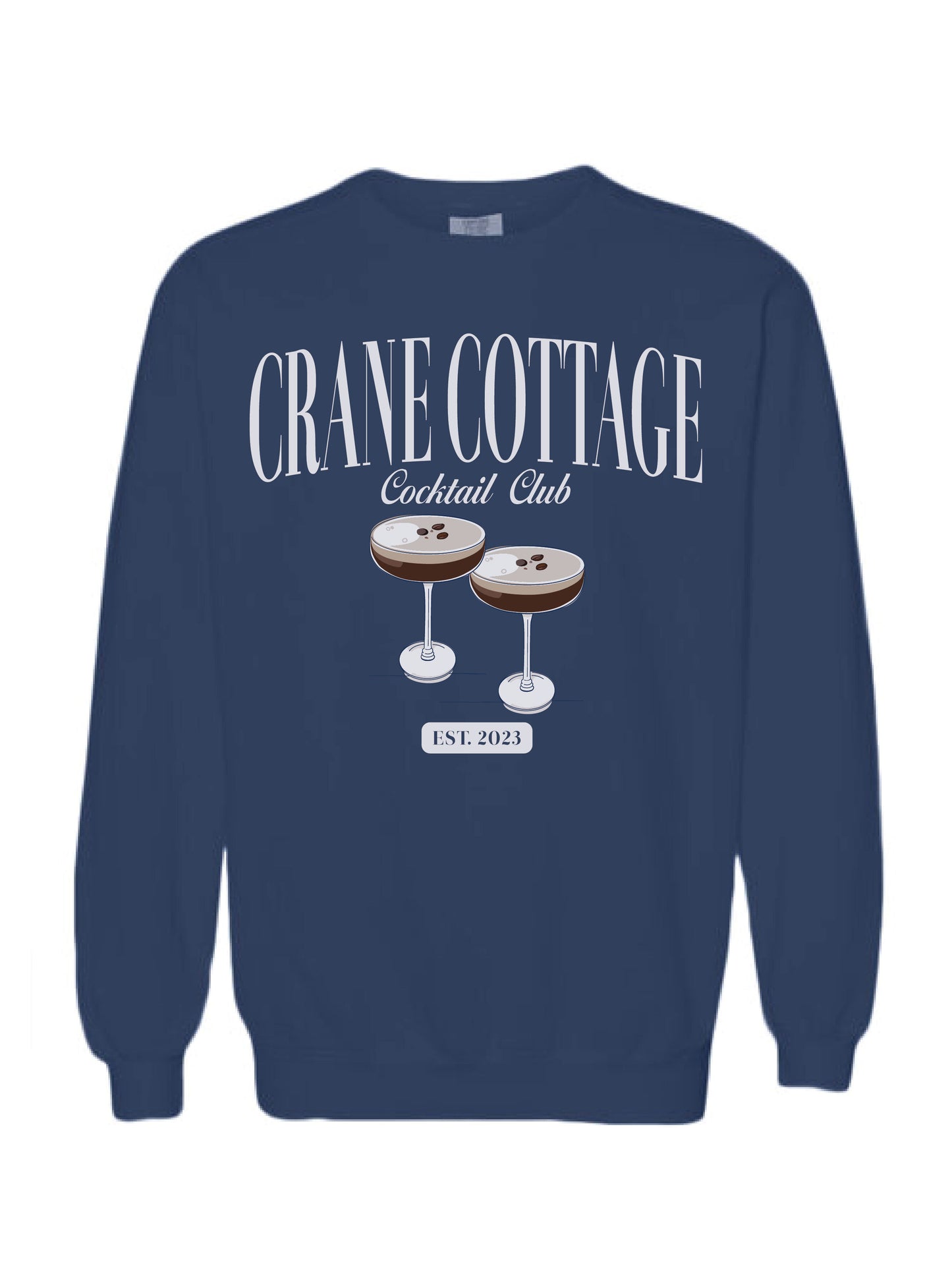Crane Cottage Navy Crewneck